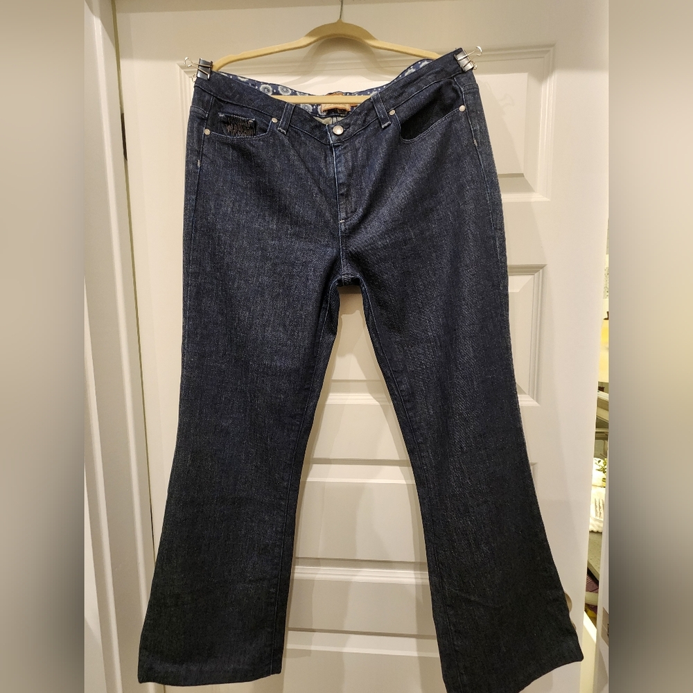 PAIGE Rising Glen High Waiat Bootcut  Jeans